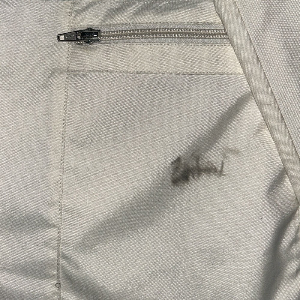 Y2K Nike White Hooded Jacket with Red and Blue Accents Small - Picture 4 of 5